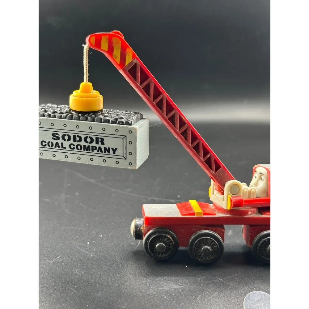 Thomas Wooden Railway Sodor Coal‎ Company Magnetic Cargo Piece Gray Black Wood